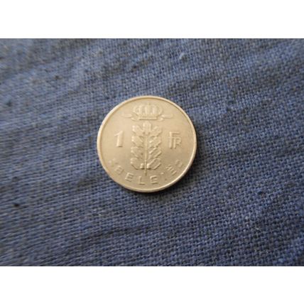 1954 BELGIUM 1 FRANC COIN. ( Belgie )