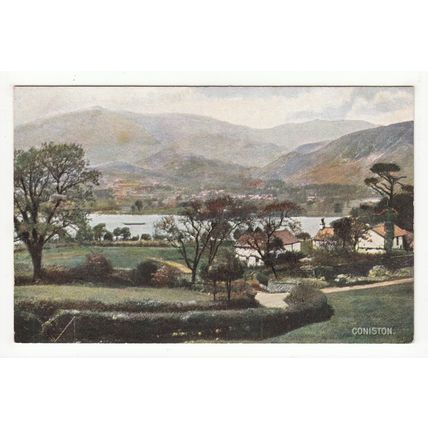 Coniston Postcard Cumbria S Hildesheimer & Co 41