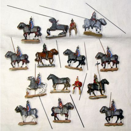 25mm hinchliffe ancients late roman cavalry white metal