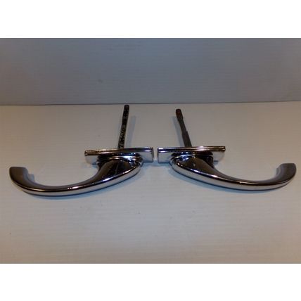 1947 DeSoto Exterior Door Handles OEM DeLuxe Front 1946 1948