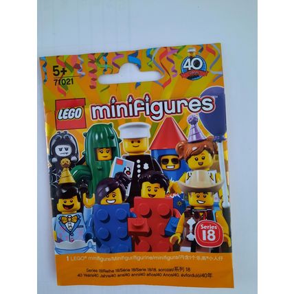 Lego Mini Figures - Series 18 - Information Sheet & Packet ONLY