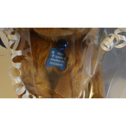Golden Labrador toy dog, as it is, personalised, gift wrapped 3 choices