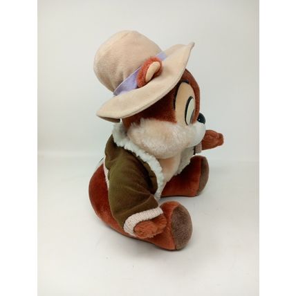 Disney Vintage Chip & Dale Plush Chip Soft Toy 11" Rescue Rangers 1990’s