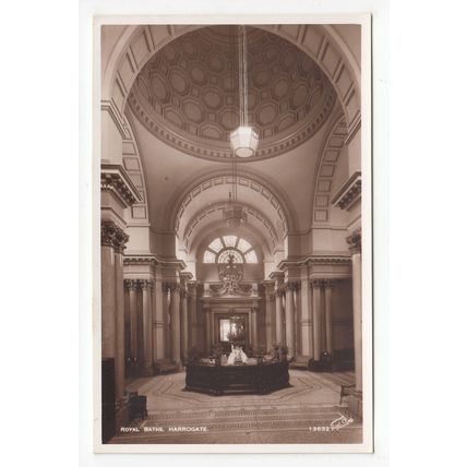 The Royal Baths Harrogate Postcard North Yorkshire 13632