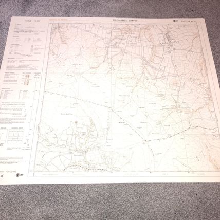 OS map 1:10000 Cleveland, Sheet NZ 61 SE, Commondale, Moorsholm, Lockwood Beck