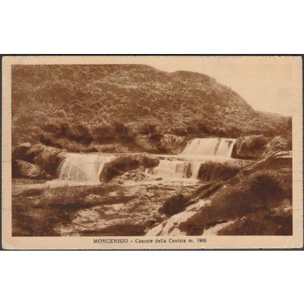 Cascate della Cenisia, Moncenisio, 1936 - Zublena Cartolina