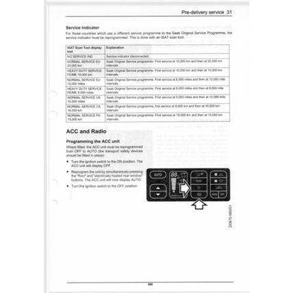 Saab 900 Service Manual 1997 373217 PDF