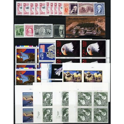 HIGH VALUES Discounted Postage Collection Face Value $490.45 - Stuart Katz