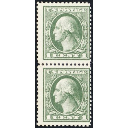 536, Mint NH 1¢ Pair - Nice Fresh Stamps! SCV $90 - Stuart Katz