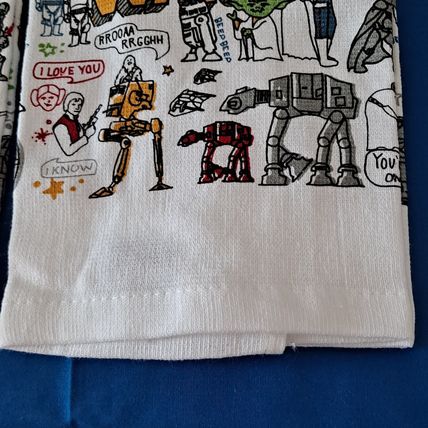 NEW Lot 2 STAR WARS Kitchen TOWELS Dish Hand Bathroom