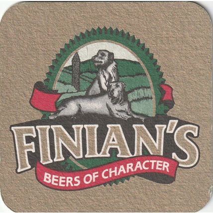 BEER MAT - CELTIC BREWS (FINIAN'S) - THE CENTRE OF CRAFTS -(Cat No 001) - (1997)