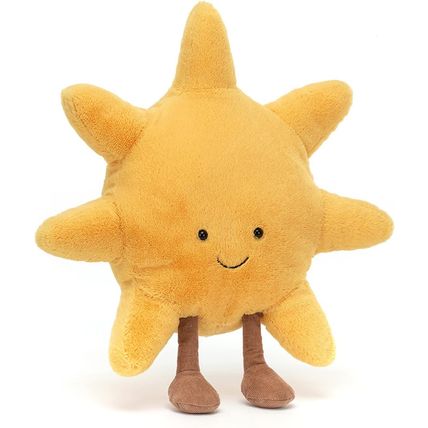 Jellycat Amuseables Sun Stuffed Toy, Medium 12 Inches - Sun Plush - Fun Gift Ide