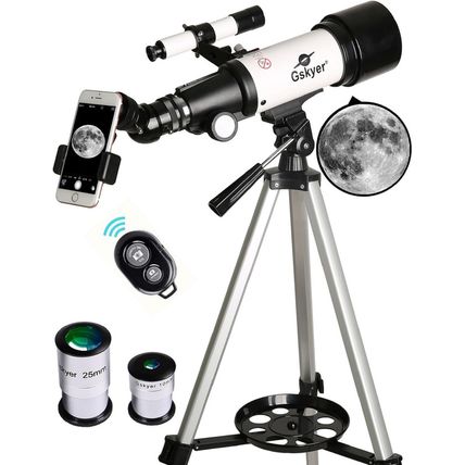 Gskyer Telescope, 70Mm Aperture 400Mm AZ Mount Astronomical Refracting Telescope