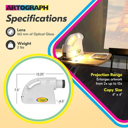 Artograph EZ Tracer® Opaque Art Projector for Wall or Canvas Image Reproduction