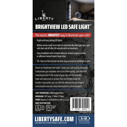 Liberty Safe Brightview Safe LED Light Kit