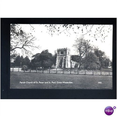 Buckinghamshire GREAT MISSENDEN Parish Church Postcard (2455)