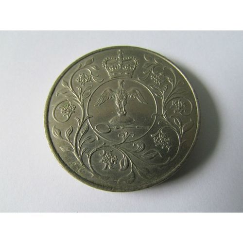 1977 QUEEN ELIZABETH II SILVER JUBILEE CROWN FREE POST. AAK