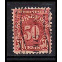 Used J86 50c Postage Due Fine K1478