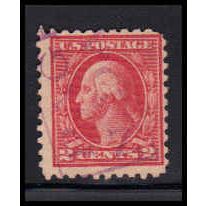 Used 425 2c George Washington Barely Clears K3564