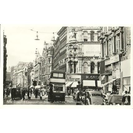 Warwickshire BIRMINGHAM New Street Postcard (RA 622)