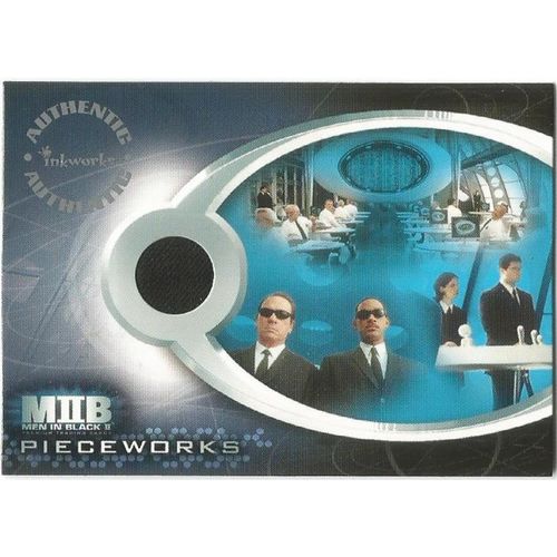 Men In Black 2 Pieceworks Costume Card PW1 MIB Agents Suit from Inkworks 2002
