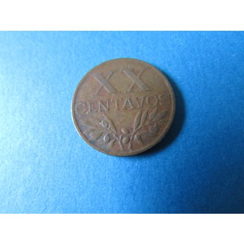 1958 PORTUGAL TWENTY CENTAVOS FREE POST. (a) AAF