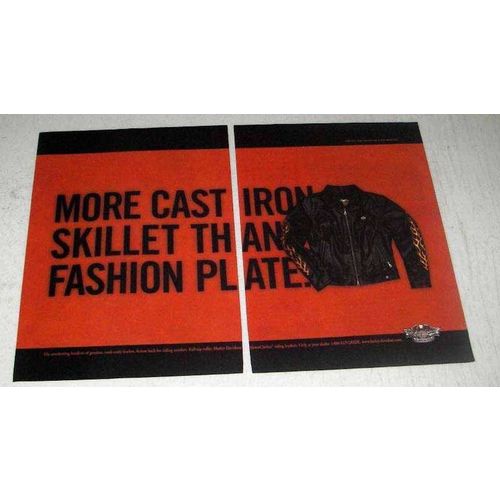 2004 Harley-Davidson Womens Flame II Jacket Ad