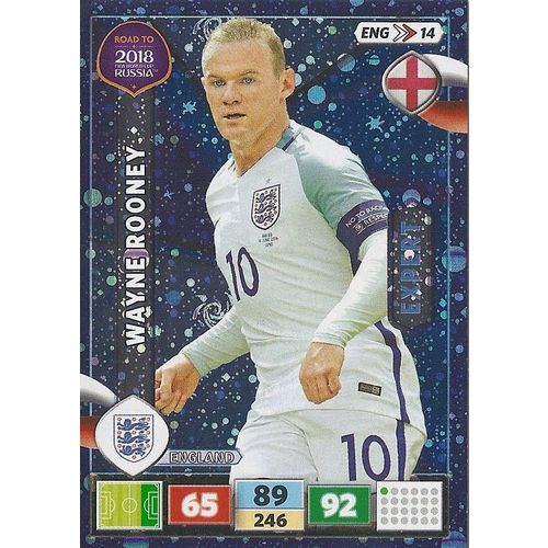 Adrenalyn XL Road to World Cup 2018: Expert - England, Rooney (Wayne)