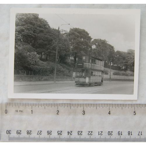 Photo Glasgow Tram no.506 in1960