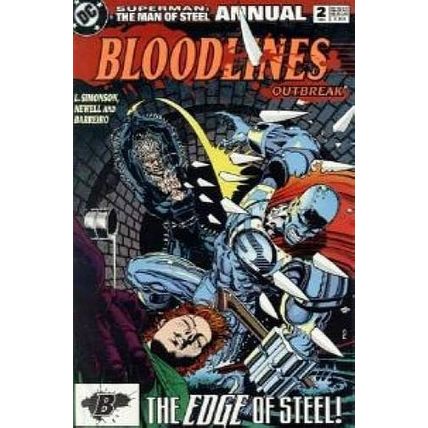 Superman: Man of Steel Annual # 002 VFN- AMERICAN COMICS