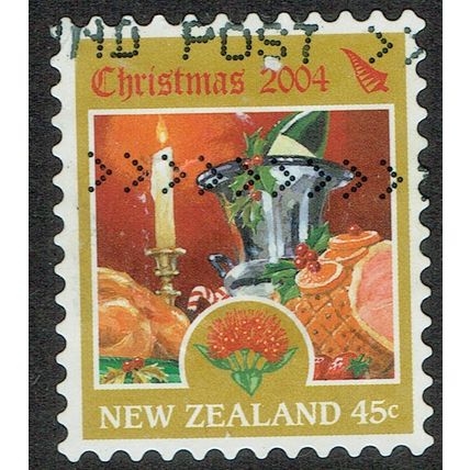 New Zealand 2004 Christmas 45c Multicoloured S/Ad SG2747 GU