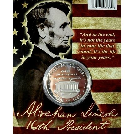 Abraham Lincoln 16th President of the United States Coin
