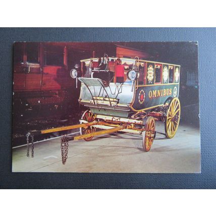 41 Facsimile of the 1829 Shillibeer Horse Omnibus, London Transport Postcard