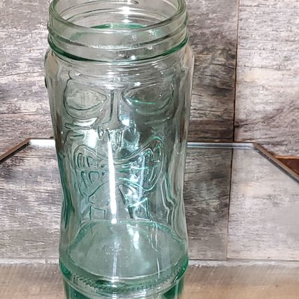 Tiki Jar - 15 oz - Canning - Tumbler - Blue Tint