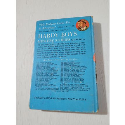 The mystery of the spiral bridge Hardy Boys Franklin Dixon book hardcover 45