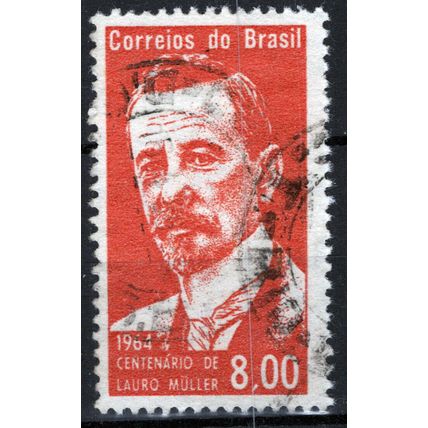 ZAYIX - Brazil 975 used - Lauro Muller politician 020123S39M