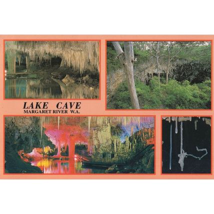 Australia WA Margaret River Lake Cave Postcard