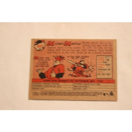 Mickey Mantle 2007 Topps Hertitage 1958 AMERICAN LEAGUE HOME RUN CHAMPION #39