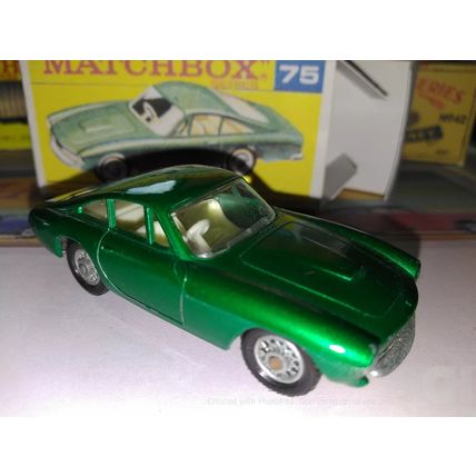 Matchbox No75 Ferrari Berlinetta's & replica boxes, 0ne original box