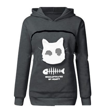 Cat Dog Carrier Hoodie Pet Pouch Sweatshirt Wamer Ideal for outdoor adventures