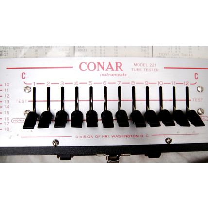 Conar 221 Tube ( Valve ) Tester