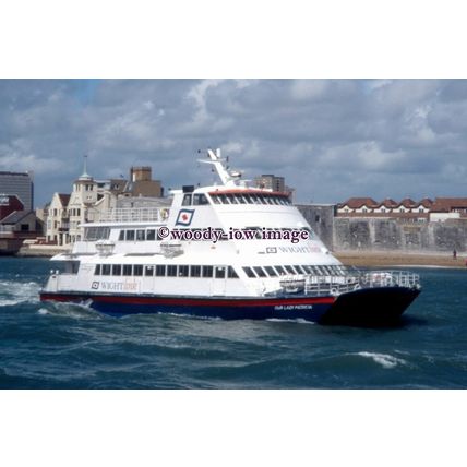 SL0210 - Wightlink Ryde Portsmouth Ferry - Our Lady Patricia - photograph 6x4