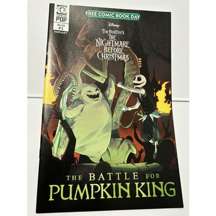 2023 Free Comic Book Day Disney The Nightmare Before Christmas Battle for Pumpki