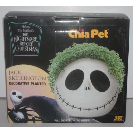 2020 Chia Pet Disney Nightmare Before Christmas Jack Skellington - Unused