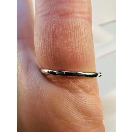 Ring Bomb Party Sz7 RBP Radiant Black Gem Rhodium P Band Costume Jewelry