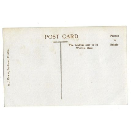 The Vicars Garden, Pilling, Lancashire, RP Postcard.