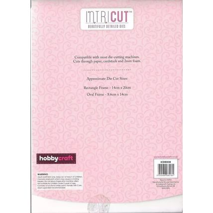 Hobbycraft. Intricate Frames Die. Die Cutting Cardmaking Scrapbooking Crafts