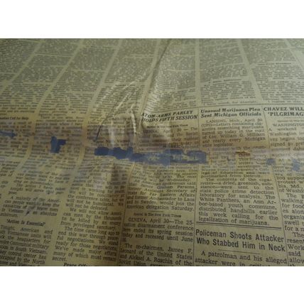 Vintage The New York Times Newspaper Friday May 1 1970 NIXON Vietnam Cambodia