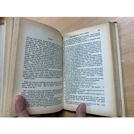 VINTAGE NAOMI JACOB "THE MORNING WILL COME" FICTION HARDBACK BOOK (P3)