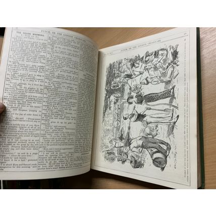 RARE* JULY-DEC 1911 PUNCH MAGAZINE BOUND VOLUME 141 ILLUSTRATED BOOK (P8)